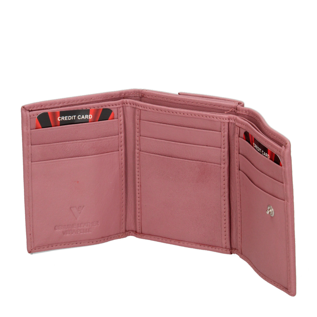 Portafoglio  da donna ecopelle Prodotto Vegano 12x10x3 cm