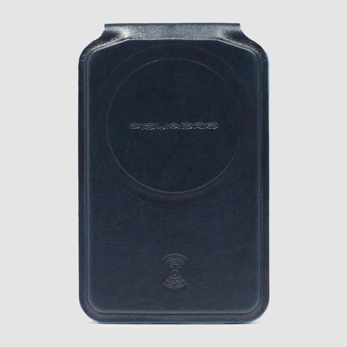 Piquadro Portefeuille MagSafe en cuir avec traqueur rechargeable
