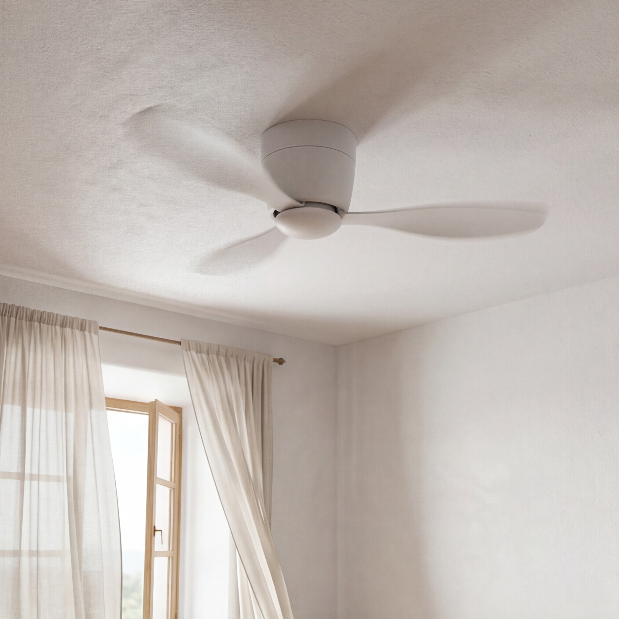 Forlight Ventilador IP20 Bora ø988mm LED 18W 3000K Blanco Blanco 694lm