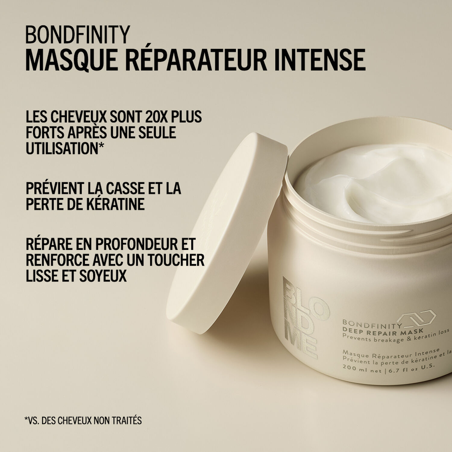 BlondMe - Masque Réparateur Intense 200 ml