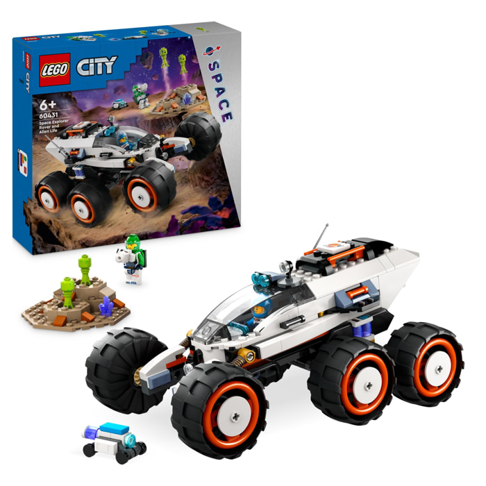 LEGO CITY 60431 - ROVER ESPLORATORE SPAZIALE E VITA ALIENA