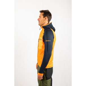 Chaqueta ECOActive Light Insulated Jacket with cap marca ECOON - Naranja / Azul
