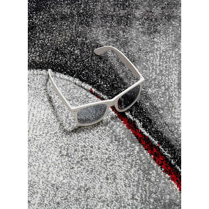 Tapis moderne Tavo avec motif de gouttes d'eau