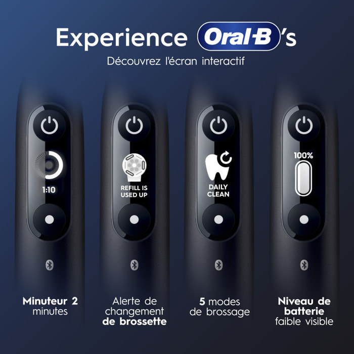 Oral-B iO 6 Oral-B iO 6 Brosses À Dents Électriques Noire Et Rose