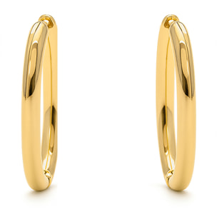 Pendientes acabado oro 18K