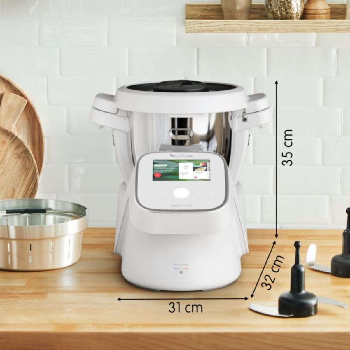 Robot cuiseur MOULINEX I Companion Touch XL YY5643FG