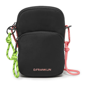 Bolso Porta Móviles Bomb Mini Bag en Negro D.Franklin