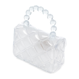 Villalvernia bolso de mano mini de pvc brillante