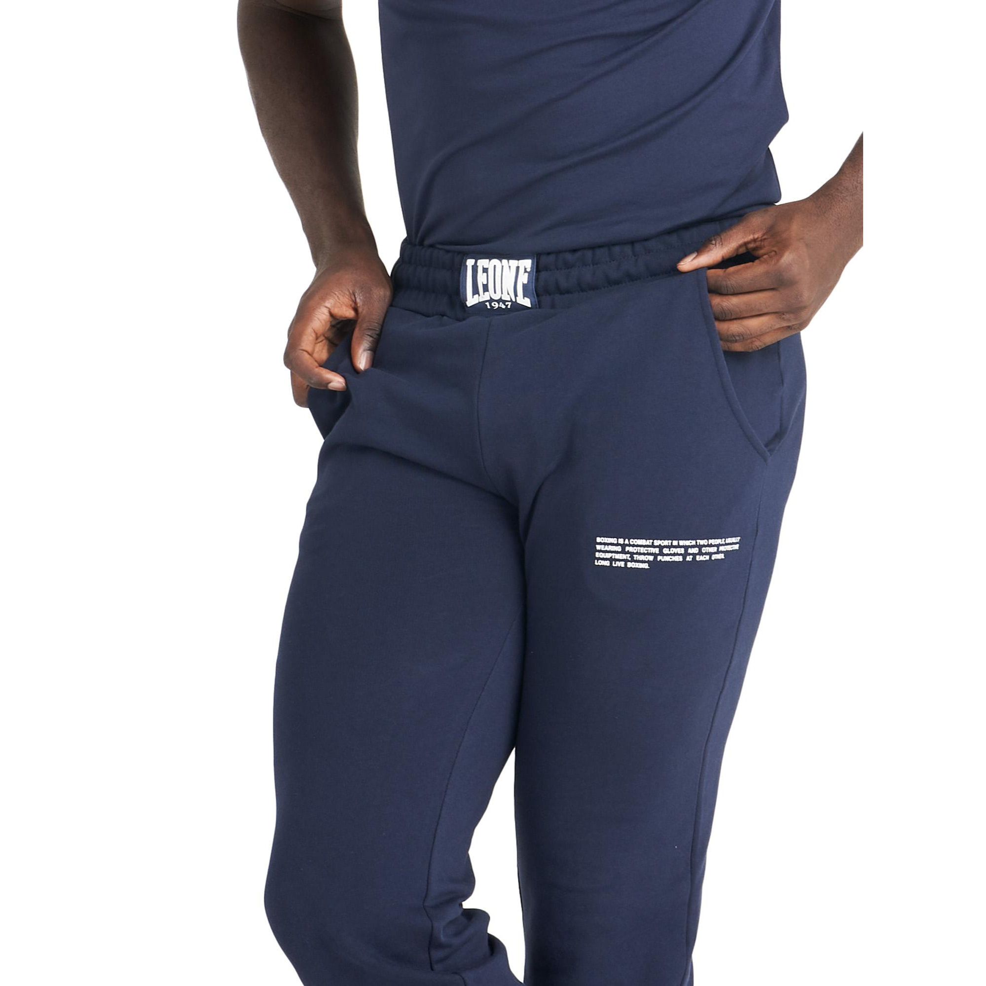 Pantalón de hombre Minimal en felpa de algodón orgánico