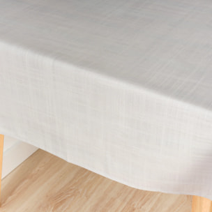 Nappe anti-taches au toucher tissu Gris Moitié