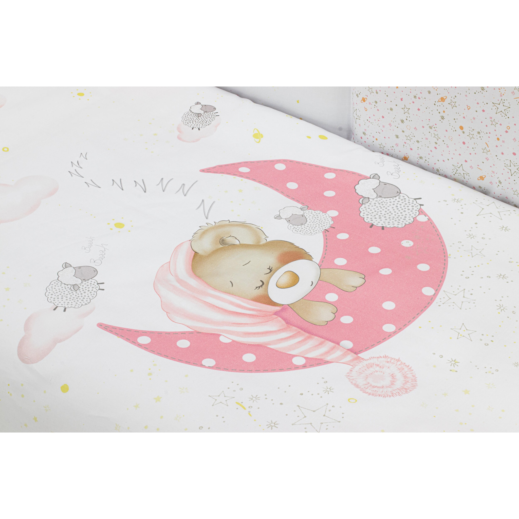 Set Textil Baúl y Funda Nórdica Bear Sleeping