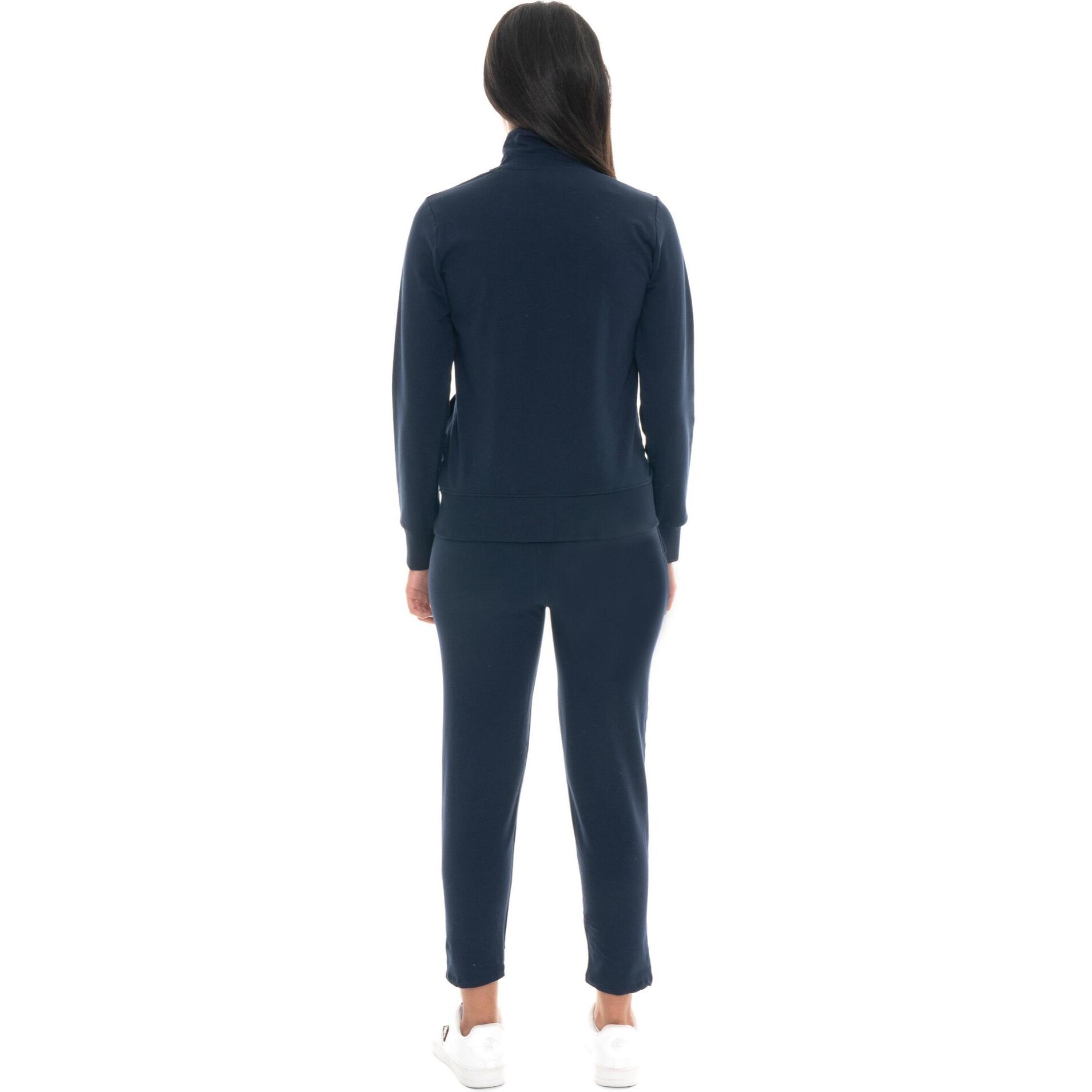 Chándal de invierno para mujer Leone 1947,cuello alto, cremallera,pantalón recto