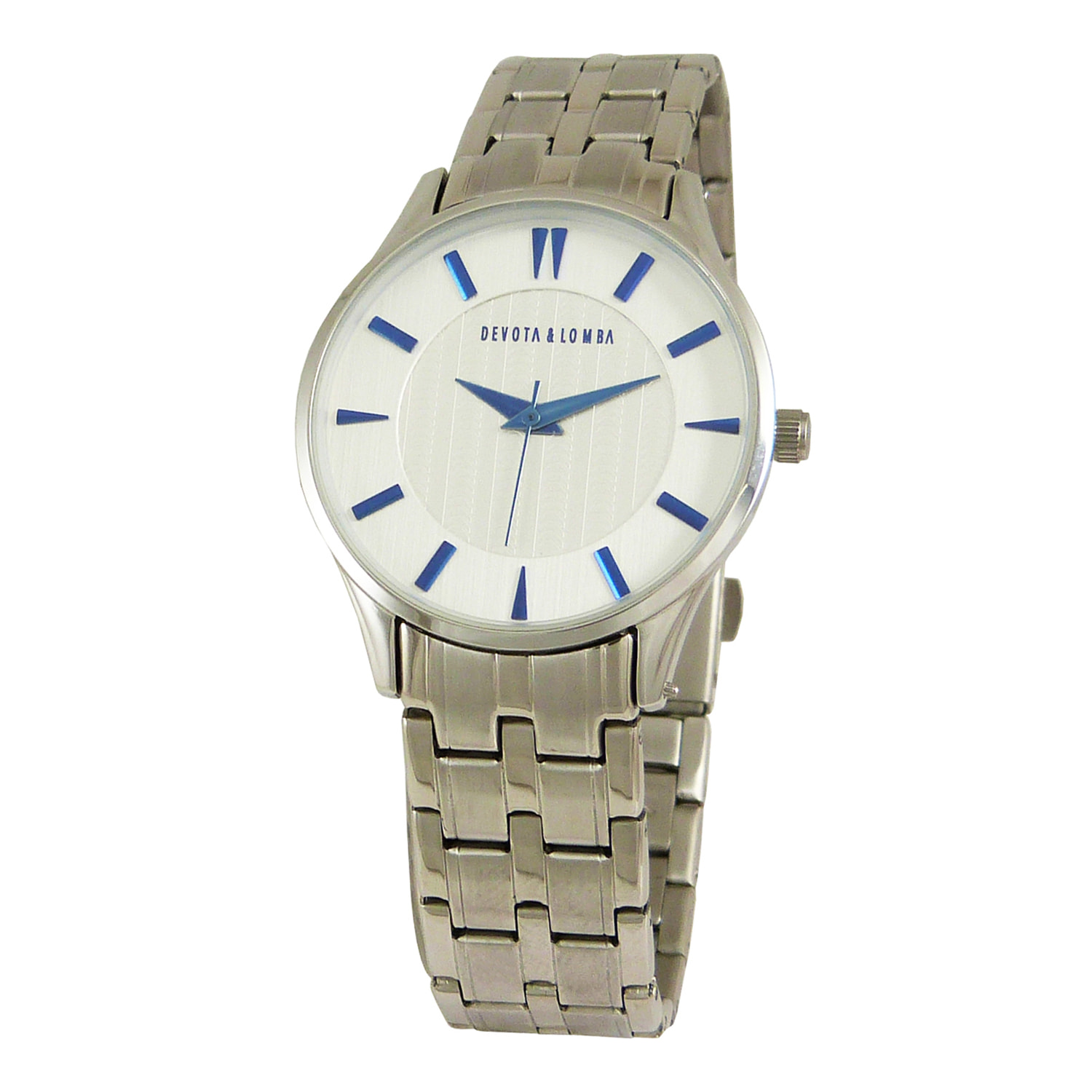 Reloj Devota & Lomba DL012W-01WHITE Mujer Analogico Cuarzo con Correa de Acero