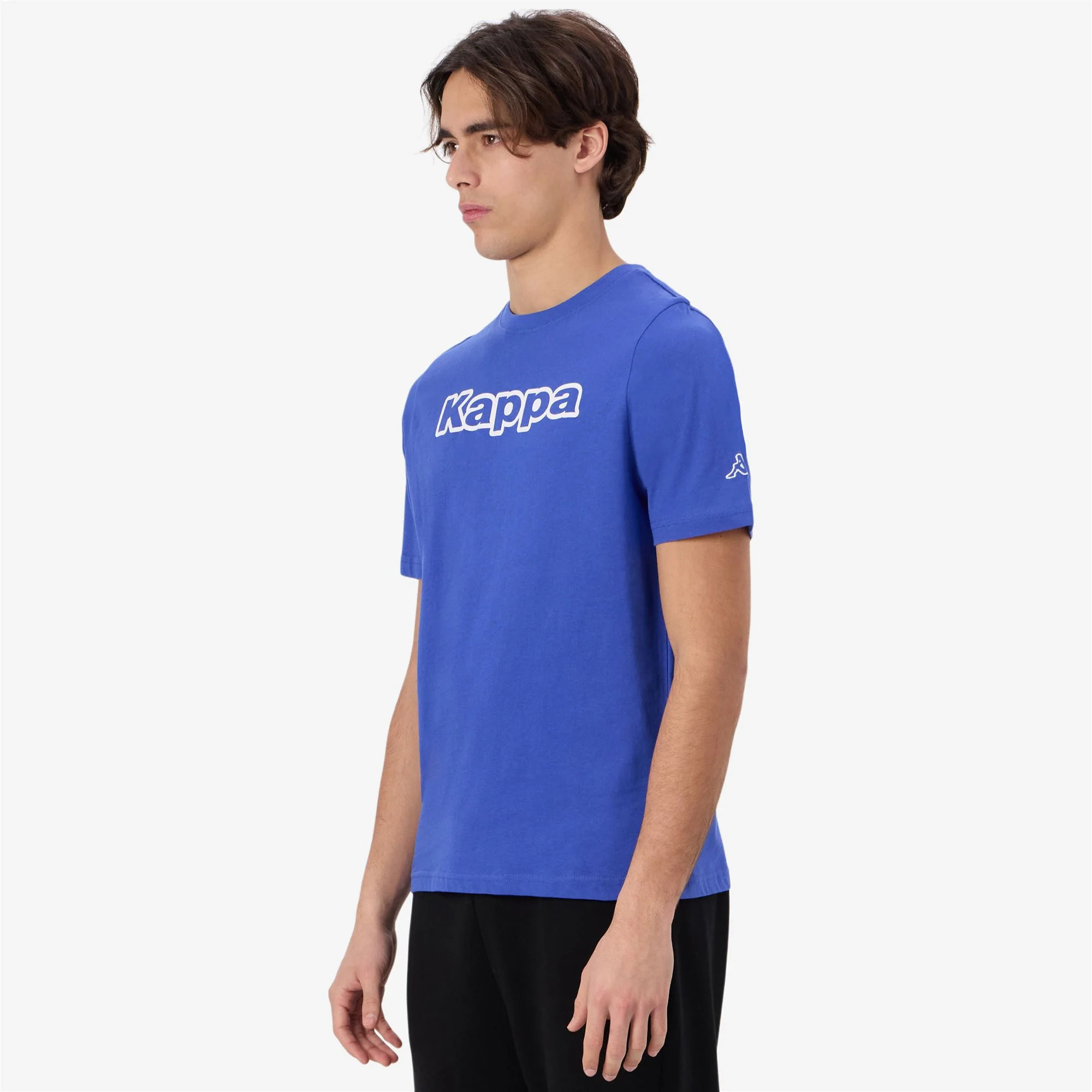 Kappa - T-Shirts & Top Uomo Blu - Logo Fromen