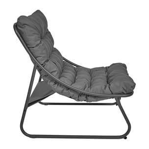 Fauteuil Dolce Vita Anthracite