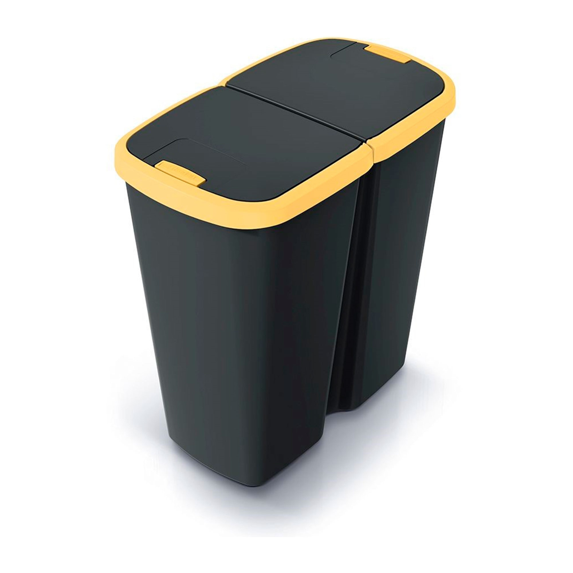 Papelera con 2 tapas independientes de 50l keden