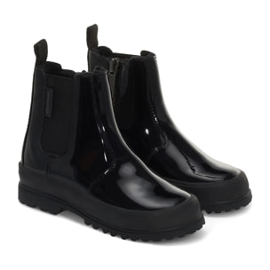 Superga - Stivaletti Bambina Nero - 2666 KIDS ALPINA SHINY SYNTHETIC