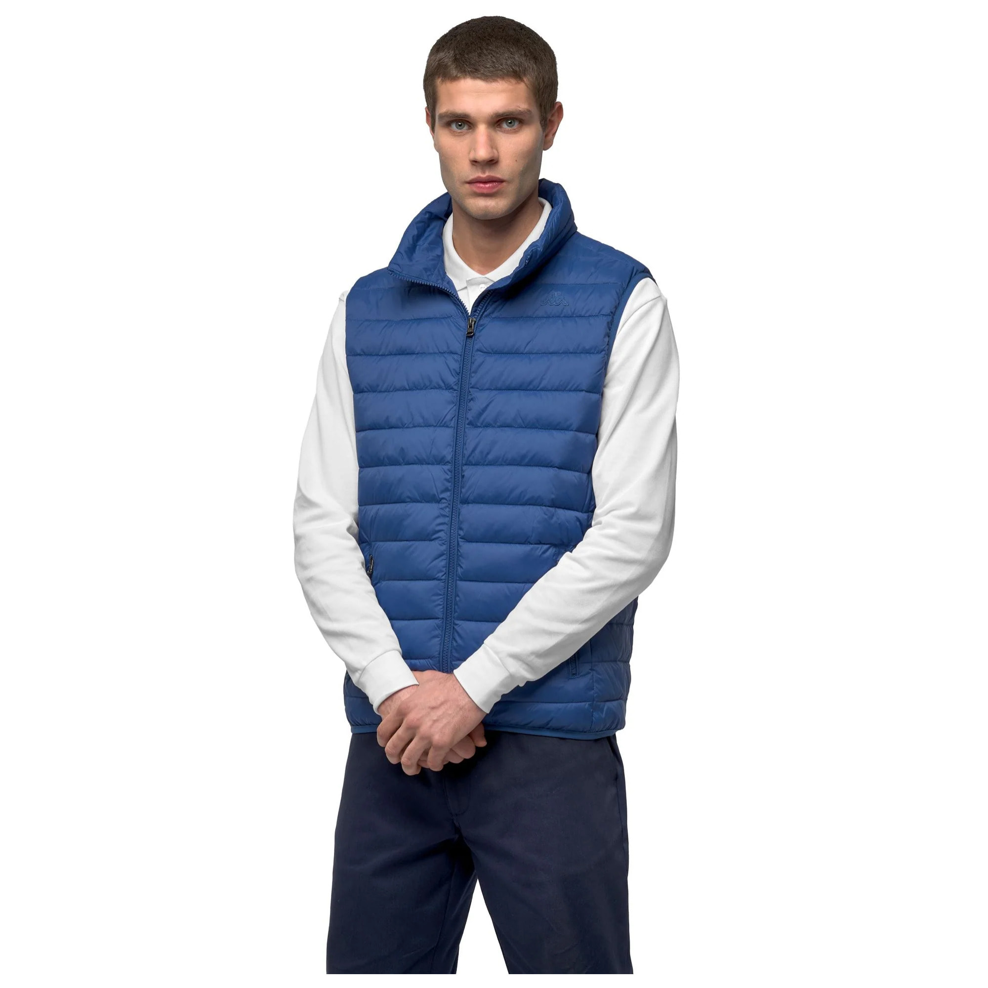 Kappa - Chaquetas Hombre Azul - Ringel