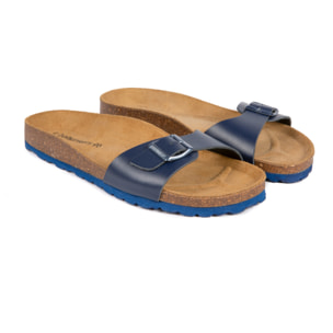 SANDALIA BABUNKERS AZUL