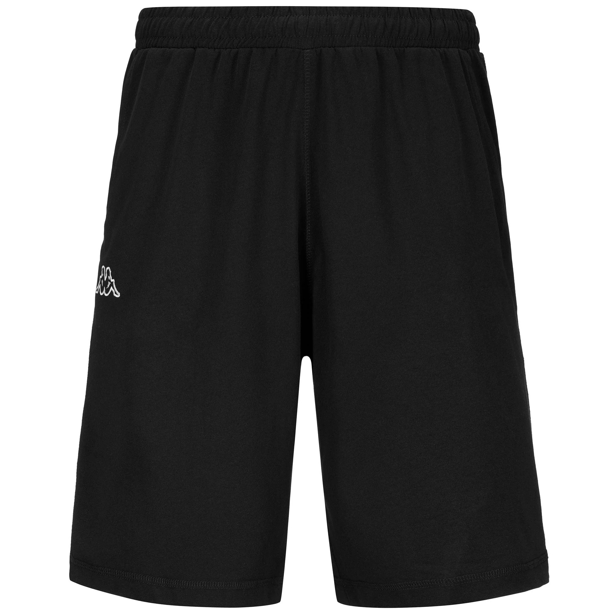 Kappa - Pantaloni Corti Uomo Nero - Logo Ariosto Ry