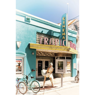 Tableau tropic cinema - key west - 416 Tableau alu Dibond