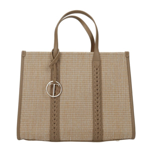 Borsa Adulto unisex Tata Italia Beige