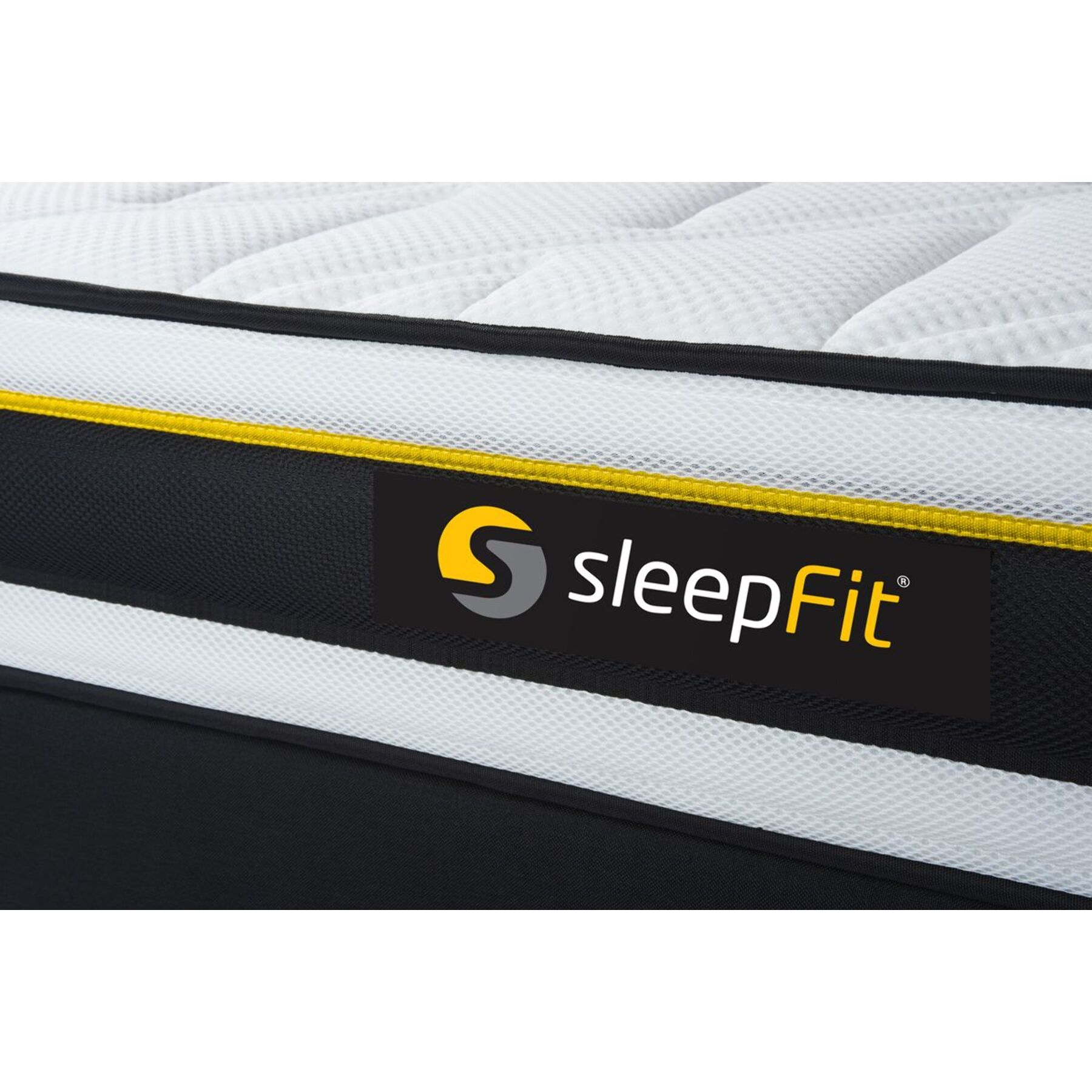 Matelas Mousse haute densitée avec micro-cellules d'air - Confort très ferme et accueil tonique - 19 d'épaisseur, 7 zones de confort - Moins d'enfoncement plus de liberté - 2 places