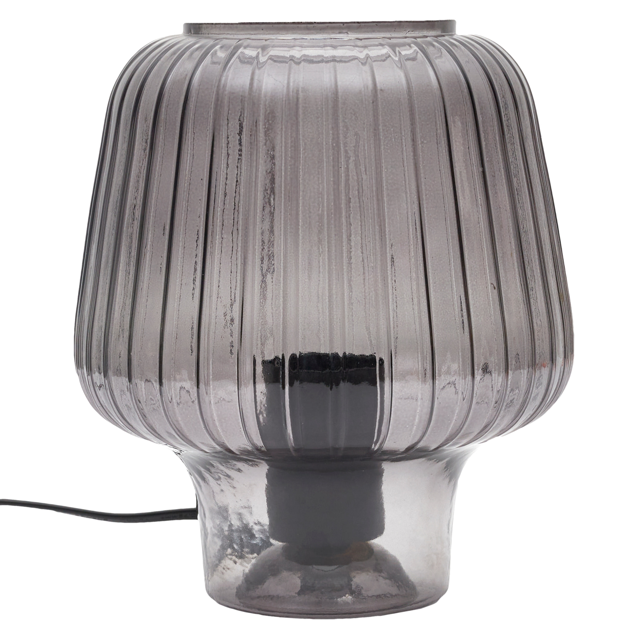 Lampe De Table Champignon Verre
