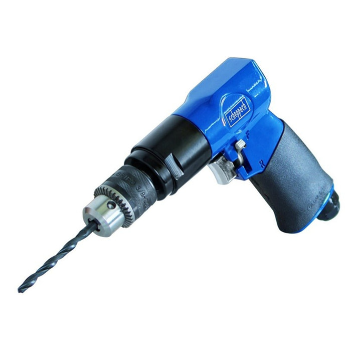 Perceuse pneumatique 3/8' SCHEPPACH avec accessoires - 10mm 6.3bar - 7906100714