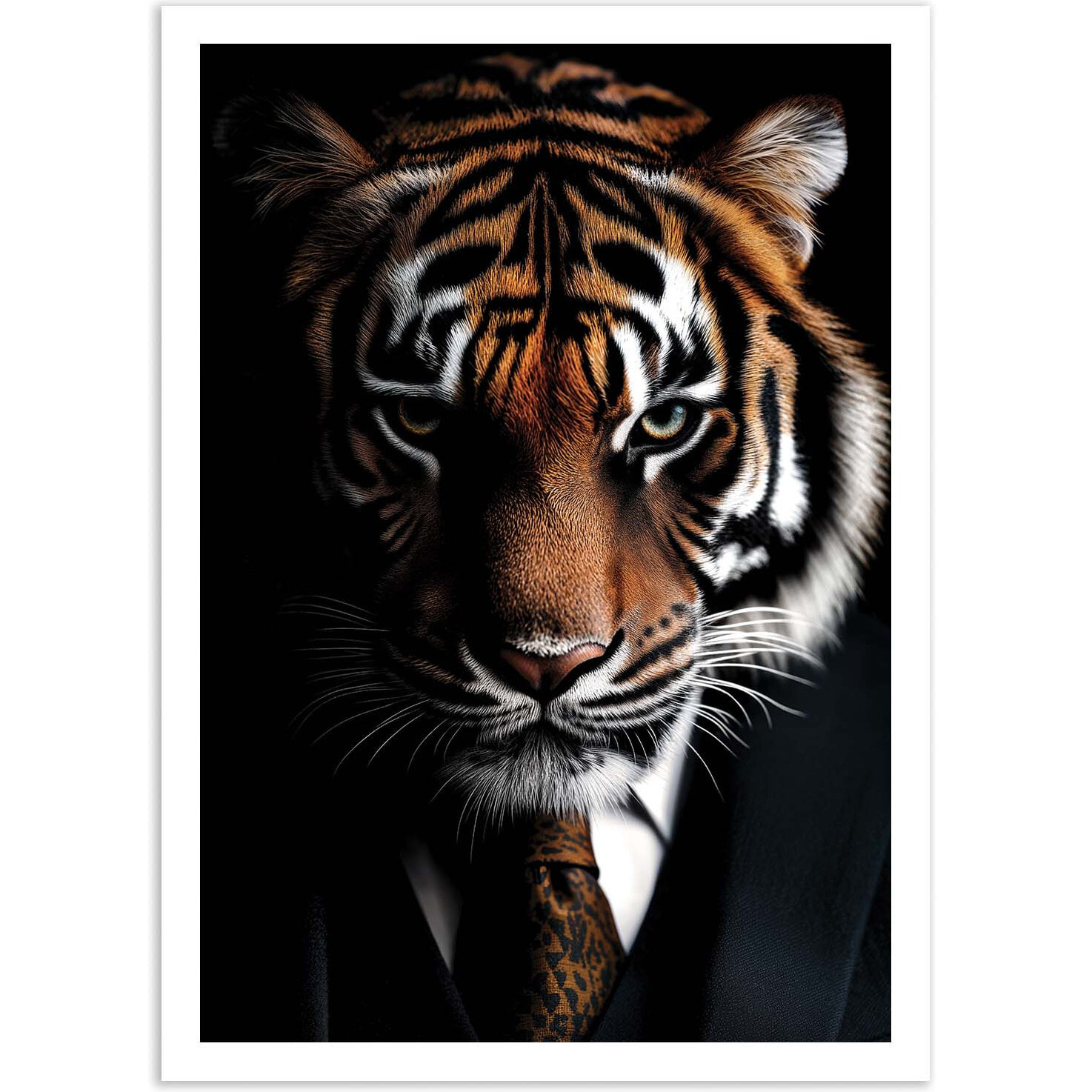 Affiche - Tiger Wild Suits - Philippe Hugonnard