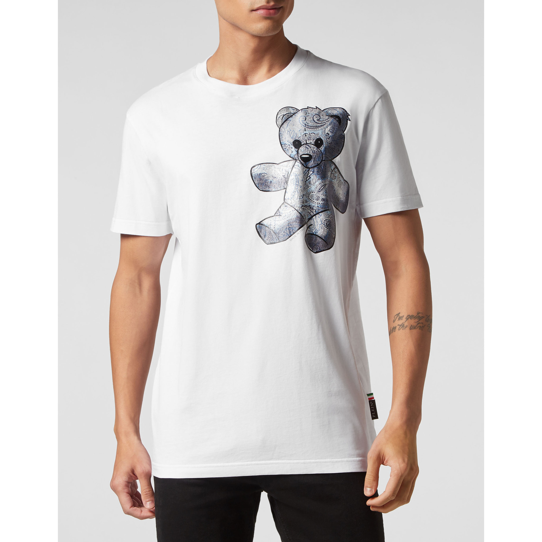 PHILIPP PLEIN T-Shirt Round Neck PAISLEY