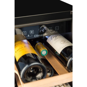 Cave à vin encastrable CLIMADIFF CBU20S2B