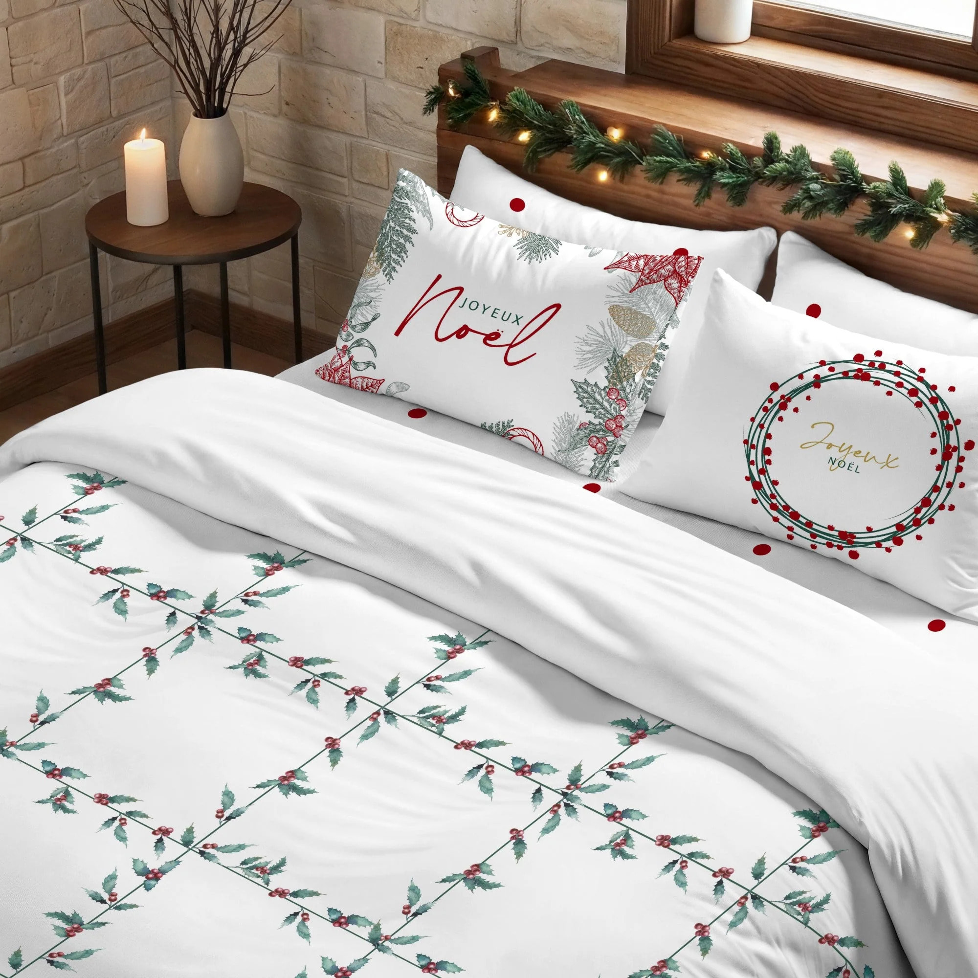 Housse de couette avec pressions 100% coton Laponia 49