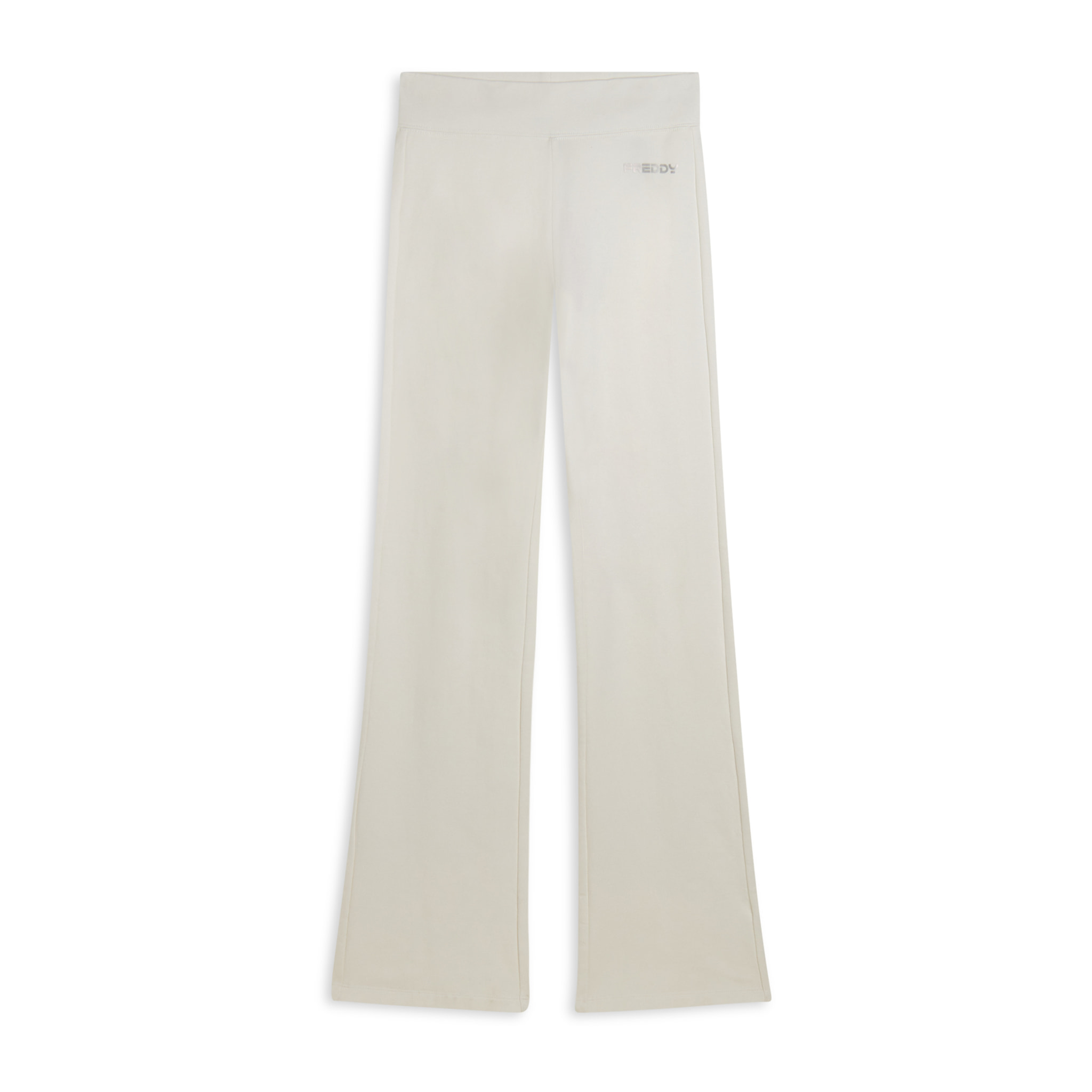 Leggings a zampa in felpa elasticizzata