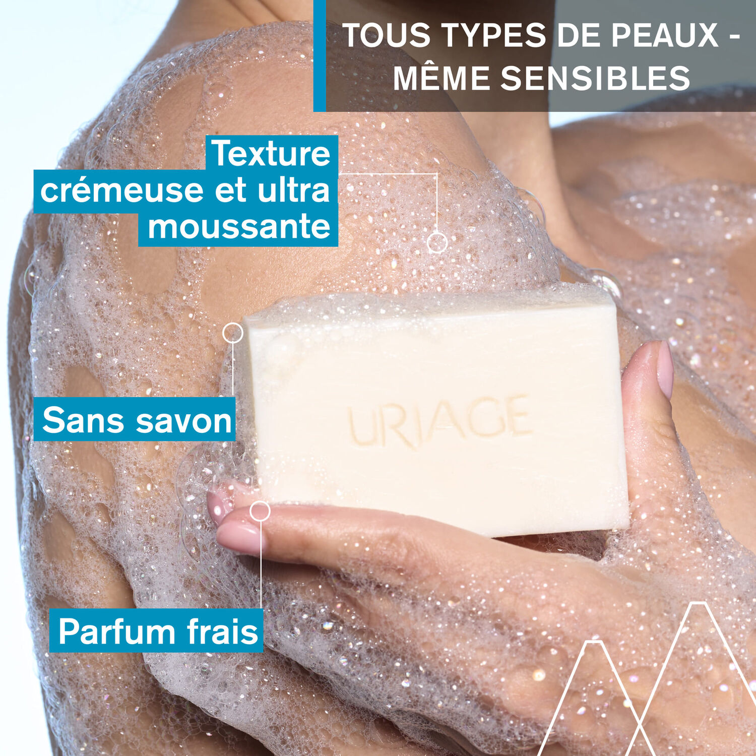 Crème Lavante Solide - Visage & Corps 125 g