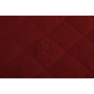 Copridivano Trapuntato Antimacchia Willy Bordeaux