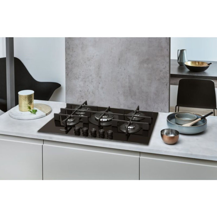 Plaque gaz WHIRLPOOL GOWL758NBFR 75cm