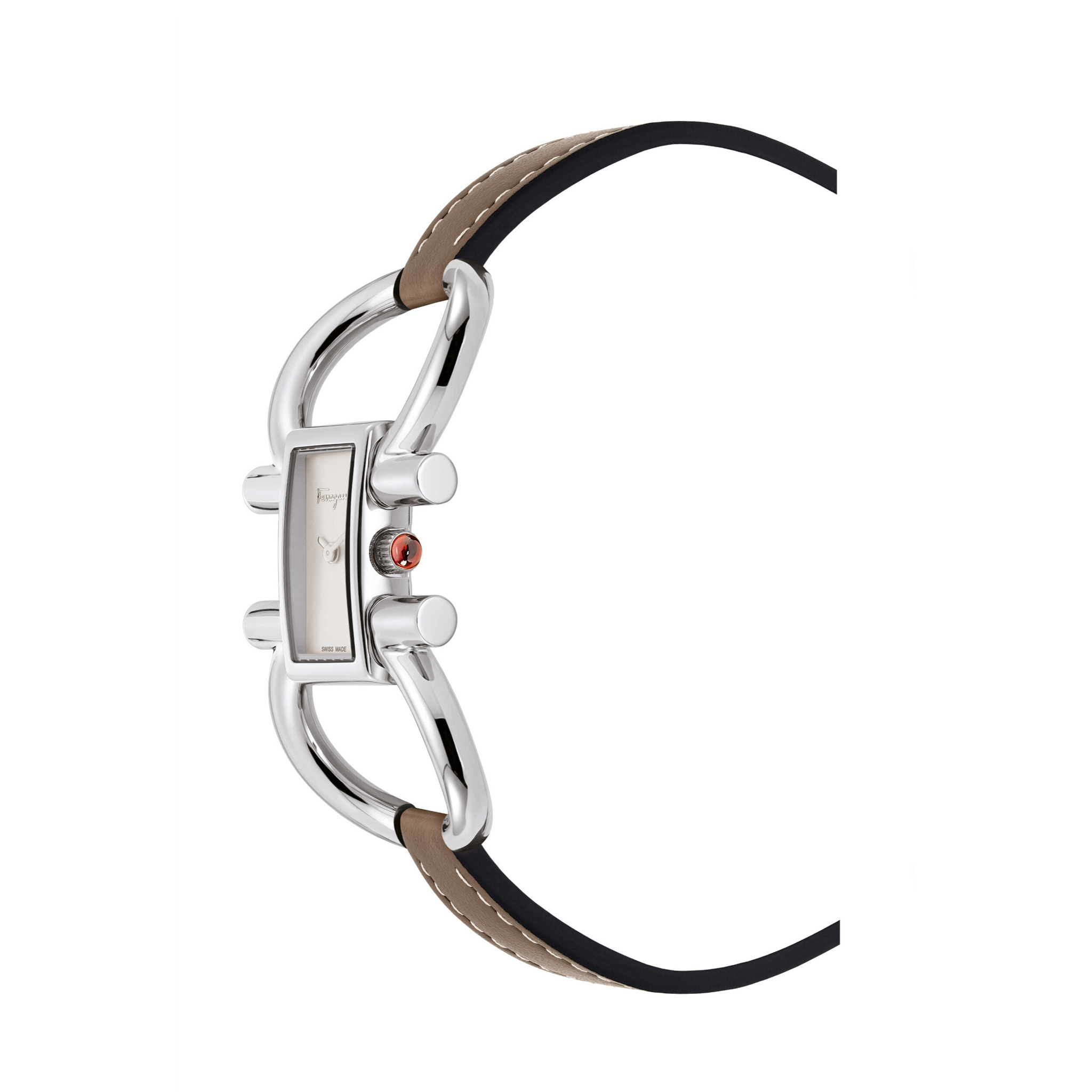 Ferragamo Orologio Analogico Al Quarzo Double Gancini