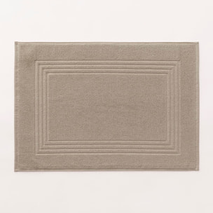 Tapis de Bain Coton Peigné - 920 g/m2 TAUPE