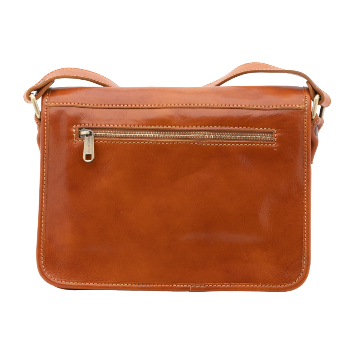 Borsa a tracolla  da donna In Vera pelle Made in Italy 27,5x22x12 cm