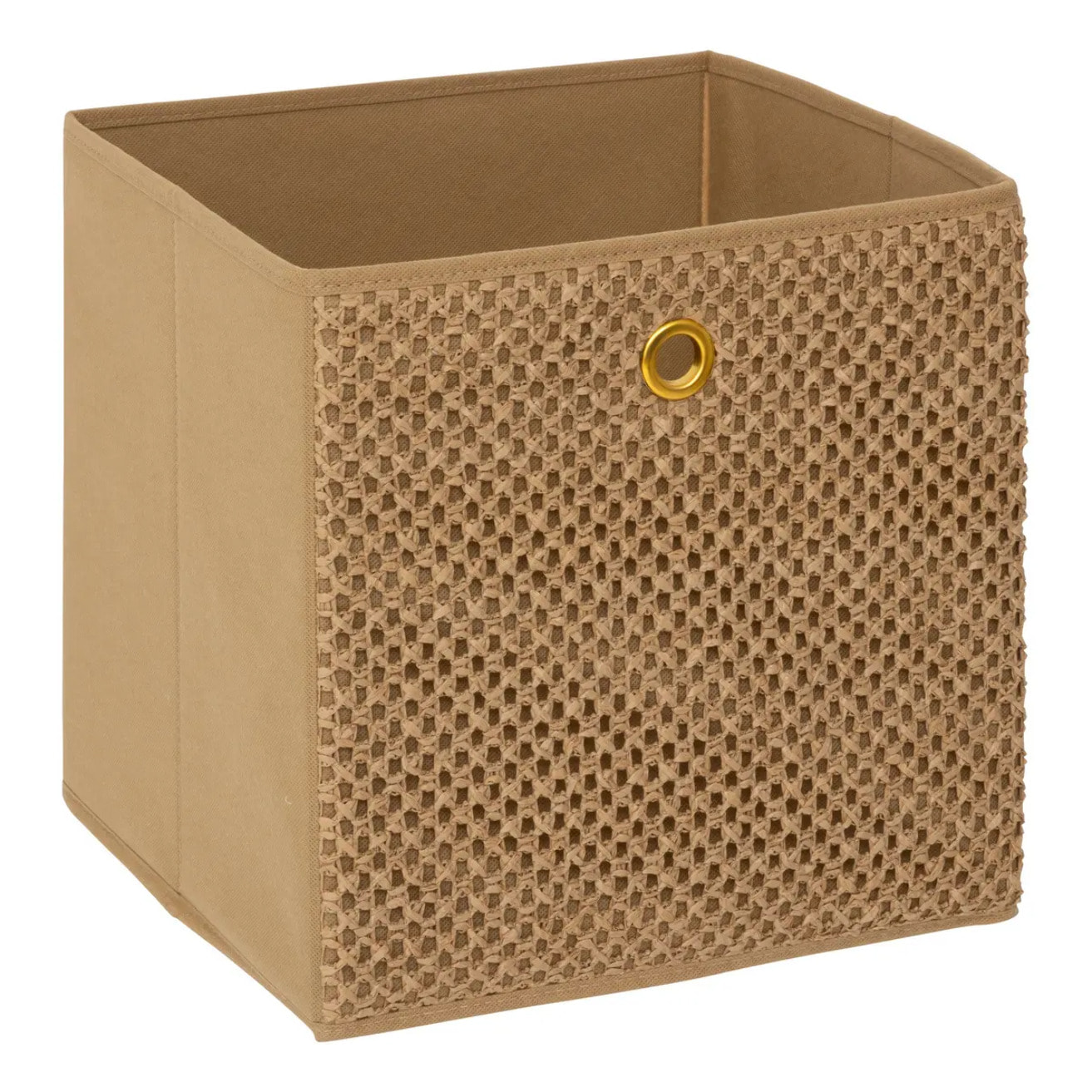 Boîte de rangement Mix'n modul 31x31cm marron