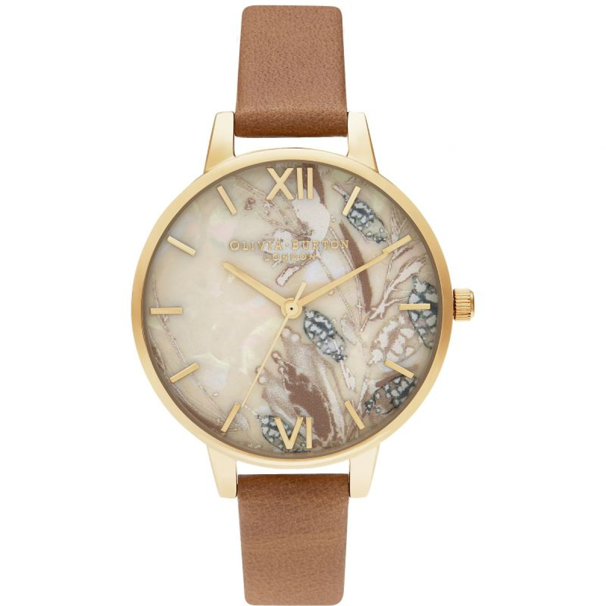 Reloj Olivia Burton OB16VM39 Mujer Analogico Cuarzo con Correa de Piel sintetica