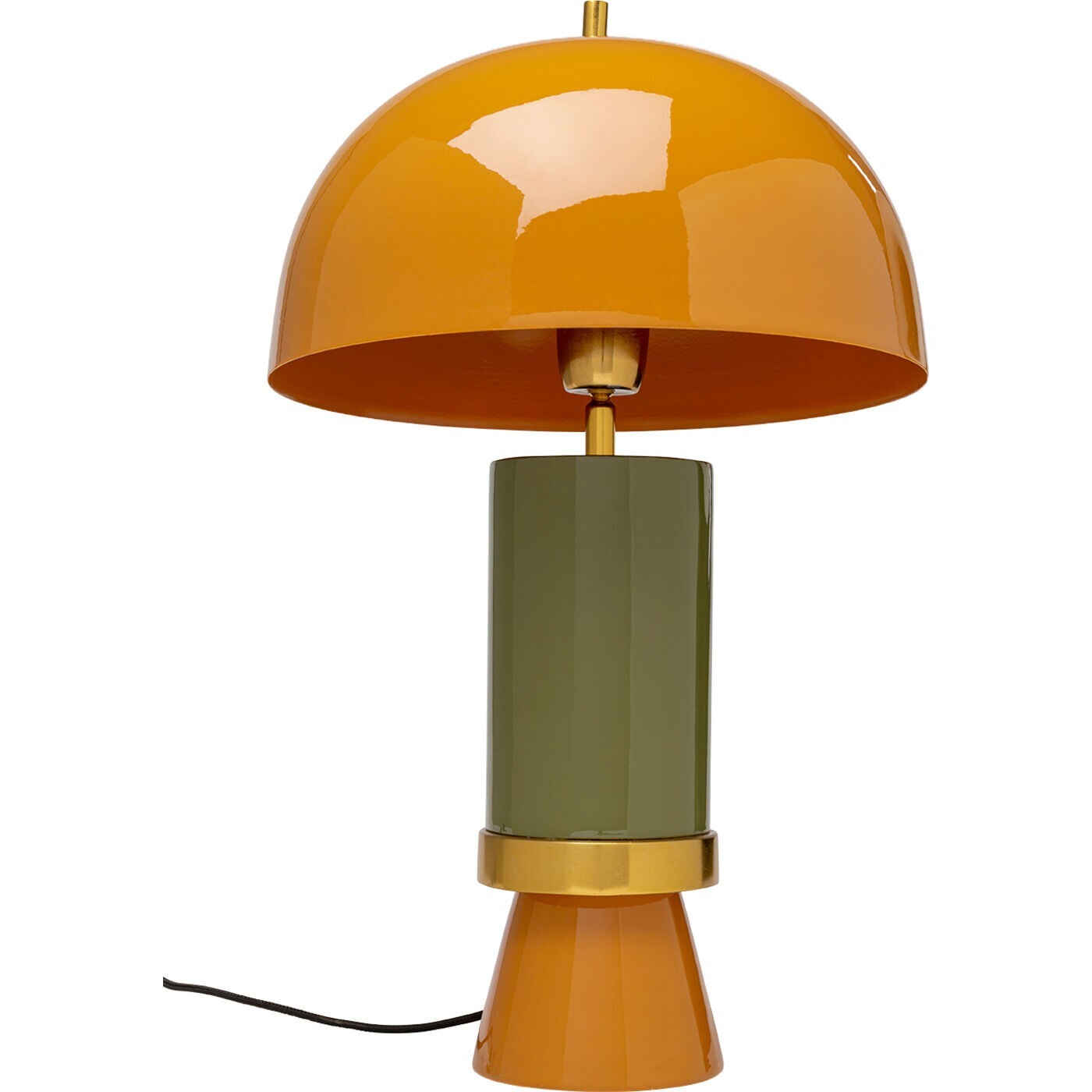 Lampe Josy jaune et verte Kare Design