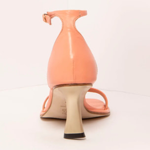 Sandalias con tacón S3193 NAPPA PEACH PINK/ ALBANA color Peach pink