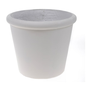 Cachepot 33X25H Cm - Pezzi 1 - 32,5X25X32,5cm - Colore: Bianco - Bianchi Dino - Decori Casa E Complementi