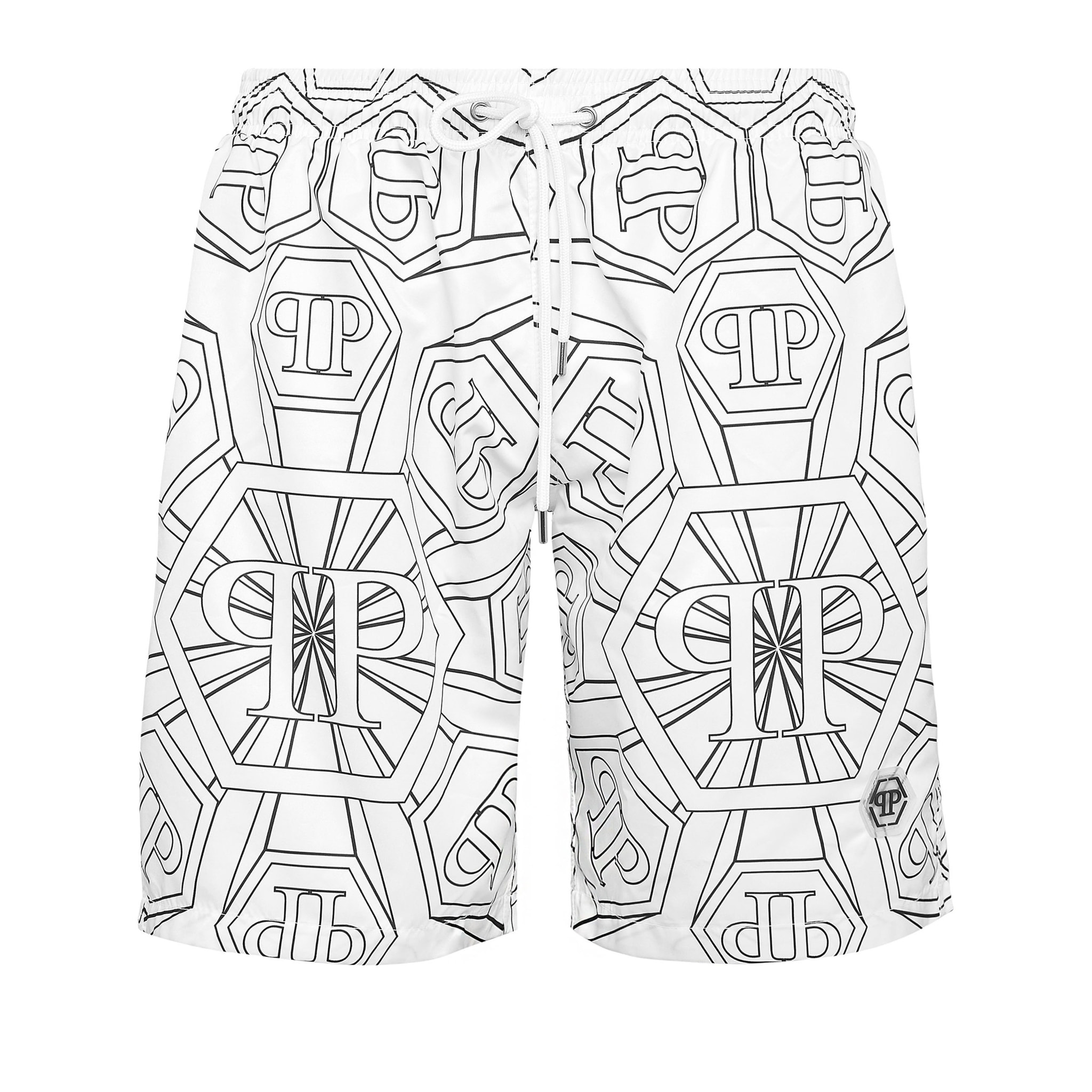 PHILIPP PLEIN Swim Trunks MONOGRAM