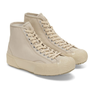 Superga - Sneakers Uomo Donna Beige - 2435 MILITARY DECK PIQUE