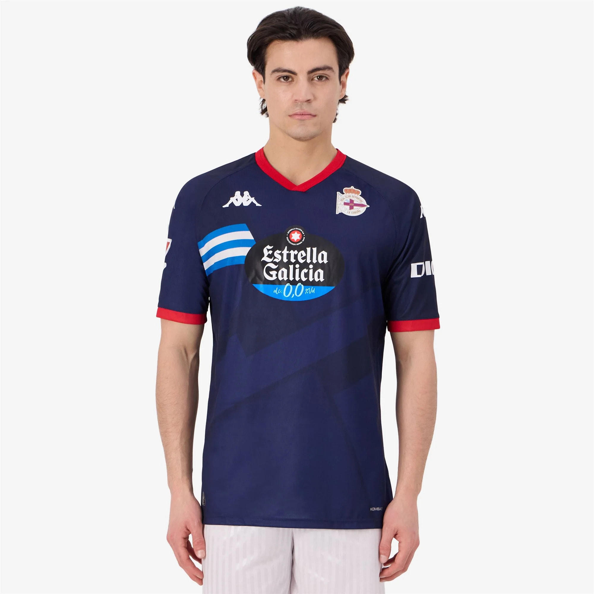 Kappa - Maglie gioco Uomo Blu - Kombat 2025 Deportivo