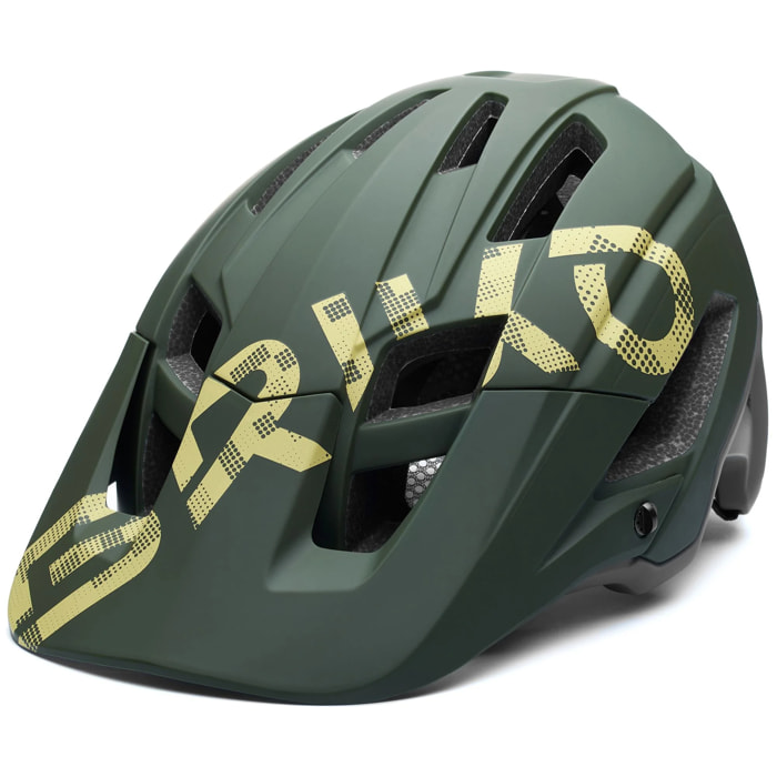 Caschi Briko Uomo Donna Verde Dukon