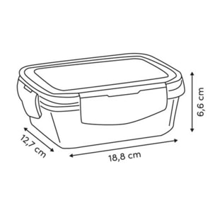 Boîte de conservation Clipeat 0,9L
